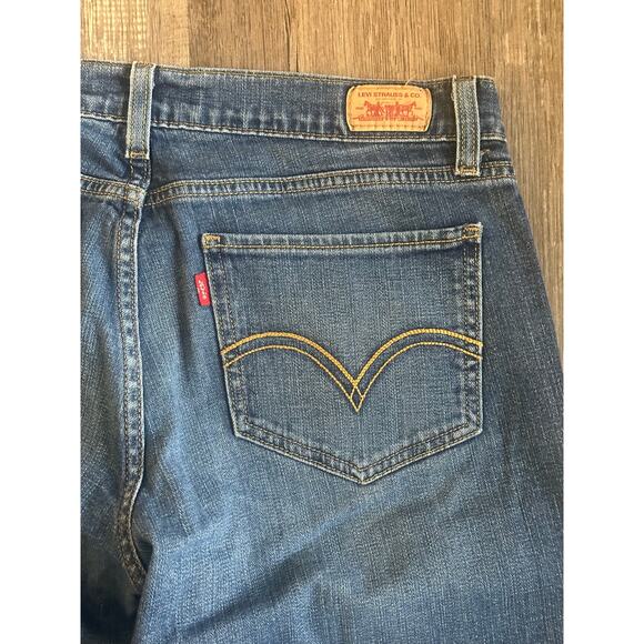 Vintage Levis 524 Too Superlow Bootcut Flare Jeans Size 11 S/C 27" Inseam - Picture 3 of 5